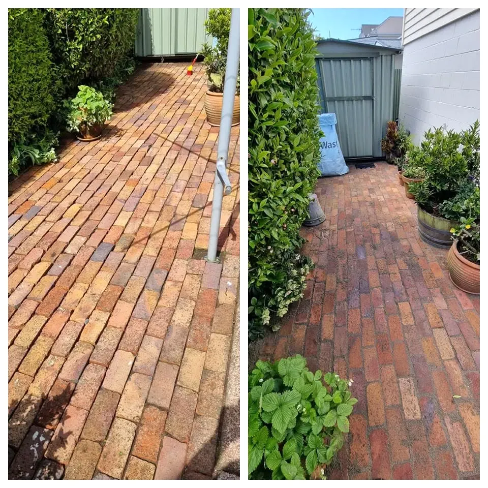 Outdoor surface cleaning